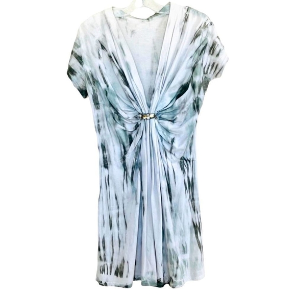 RXB Crystal Embellished Tie Dye Cotton Women's T-Shirt Top - Picture 3 of 7